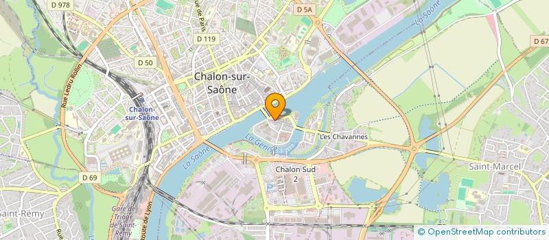 localisation de l'entreprise MONSIEUR MEHDI MATALLAH à CHALON-SUR-SAONE