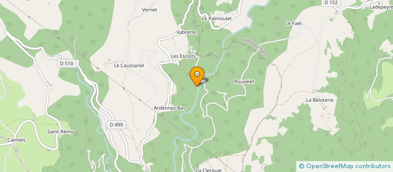 localisation de l'entreprise MONSIEUR MEHDI MAZOUZ  AYSSENES