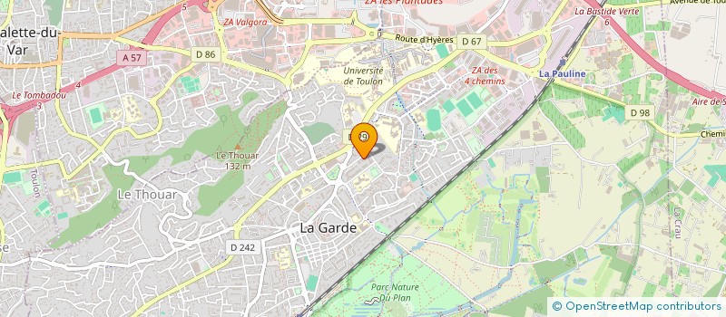 localisation de l'entreprise MONSIEUR MEHDI MEDINI à LA GARDE