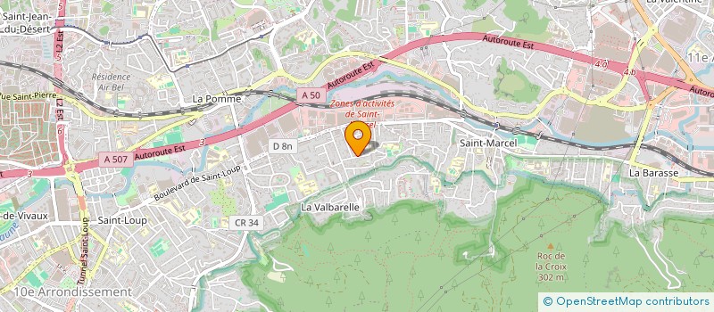 localisation de l'entreprise MONSIEUR MEHDI MEGUENNI TANI à MARSEILLE 11EME