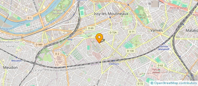 localisation de l'entreprise MONSIEUR MEHDI MEHDI à ISSY-LES-MOULINEAUX