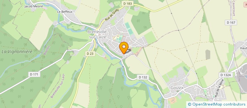 localisation de l'entreprise MONSIEUR MEHDI MEHDI BALAMISSA  BRETTEVILLE-SUR-LAIZE