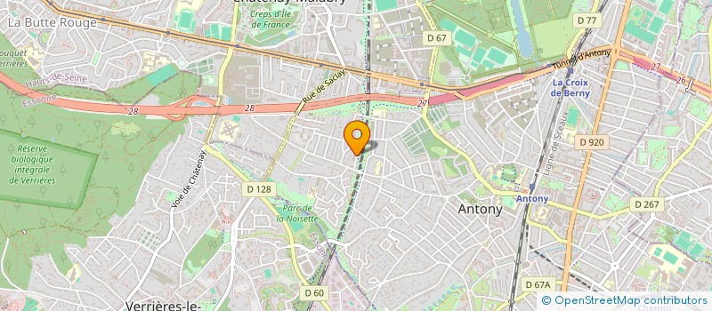 localisation de l'entreprise MONSIEUR MEHDI MEHERZI à ANTONY