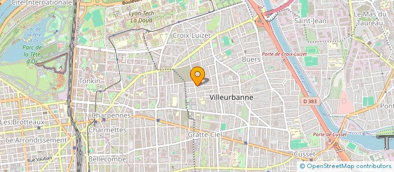 localisation de l'entreprise MONSIEUR MEHDI MEKACHERA  VILLEURBANNE