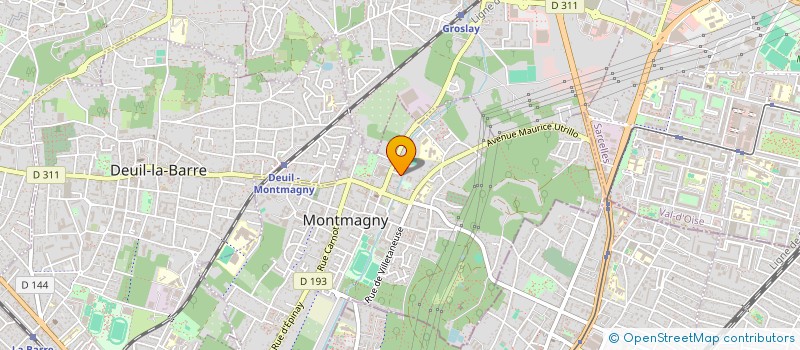 localisation de l'entreprise MONSIEUR MEHDI MENGOUCHI  MONTMAGNY