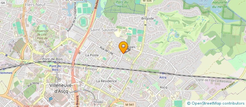 localisation de l'entreprise MONSIEUR MEHDI MERABTI à VILLENEUVE-D'ASCQ