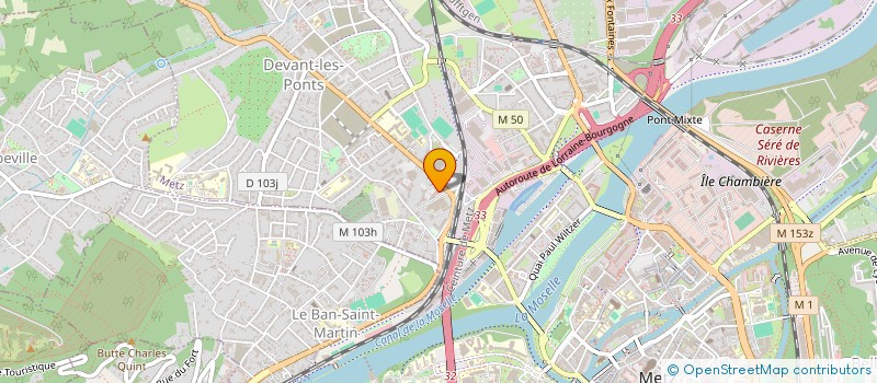 localisation de l'entreprise MONSIEUR MEHDI MERIDJA  METZ