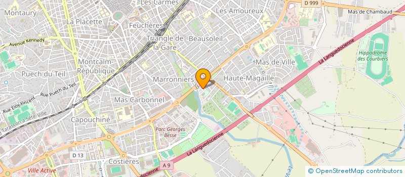 localisation de l'entreprise MONSIEUR MEHDI MESSAHEL  NIMES