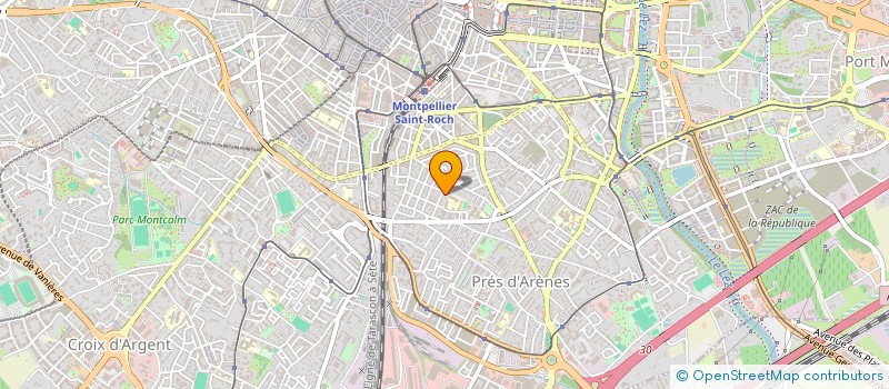 localisation de l'entreprise MONSIEUR MEHDI MESSAI à MONTPELLIER