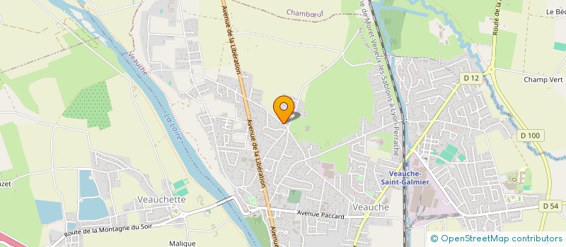 localisation de l'entreprise MONSIEUR MEHDI MESSAOUDI  VEAUCHE