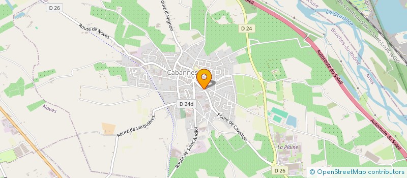 localisation de l'entreprise MONSIEUR MEHDI MESSAOUDI  CABANNES