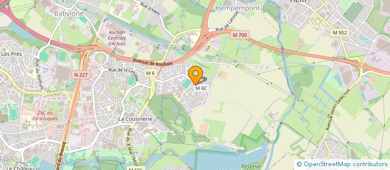 localisation de l'entreprise MONSIEUR MEHDI MEZDOUR à VILLENEUVE-D'ASCQ