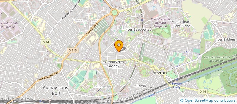 localisation de l'entreprise MONSIEUR MEHDI MEZIANE à SEVRAN
