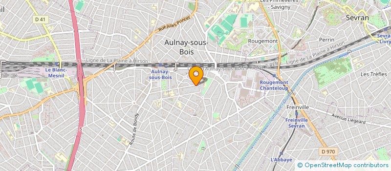 localisation de l'entreprise MONSIEUR MEHDI MIALI à AULNAY SOUS BOIS