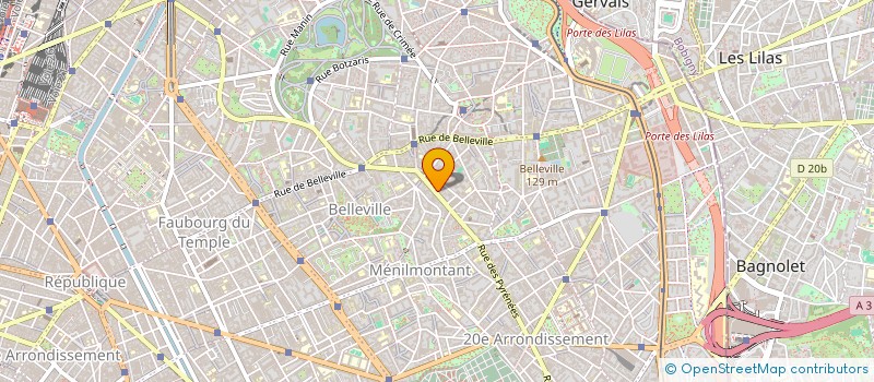 localisation de l'entreprise MONSIEUR MEHDI MICHBAL  PARIS