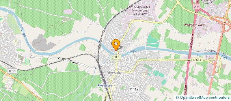 localisation de l'entreprise MONSIEUR MEHDI MIMOUNI  RIVESALTES