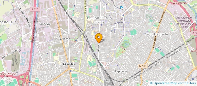 localisation de l'entreprise MONSIEUR MEHDI MOKDAD  TOULOUSE