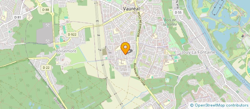 localisation de l'entreprise MONSIEUR MEHDI MOKHLISSE à VAUREAL