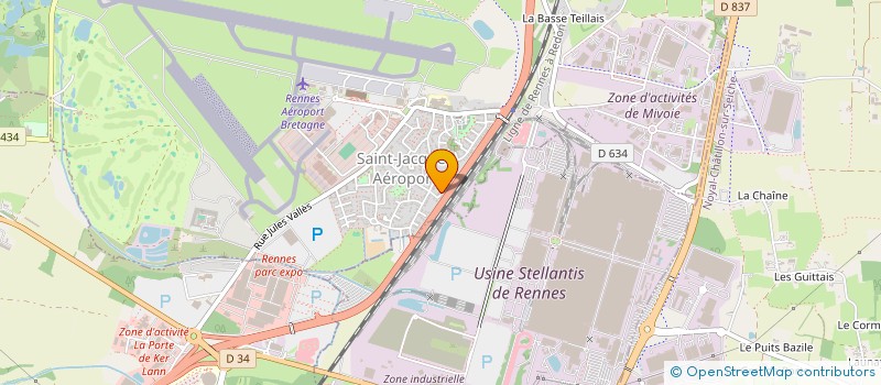 localisation de l'entreprise MONSIEUR MEHDI MOUSTAOUI  SAINT-JACQUES-DE-LA-LANDE