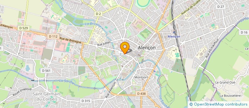 localisation de l'entreprise MONSIEUR MEHDI MSALLEM à ALENCON