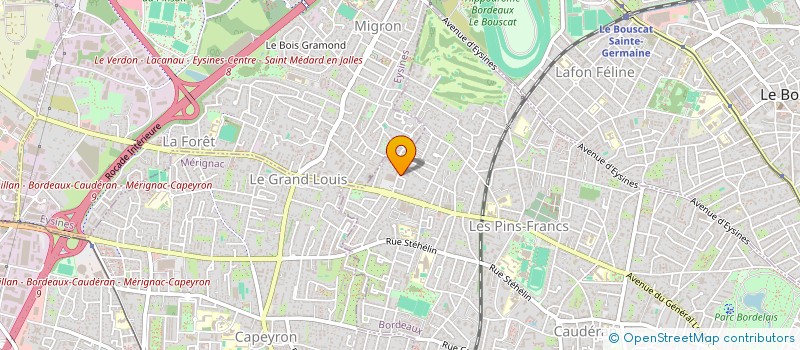 localisation de l'entreprise MONSIEUR MEHDI NAAR  BORDEAUX