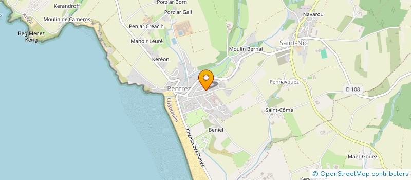 localisation de l'entreprise MONSIEUR MEHDI NACEF  SAINT-NIC