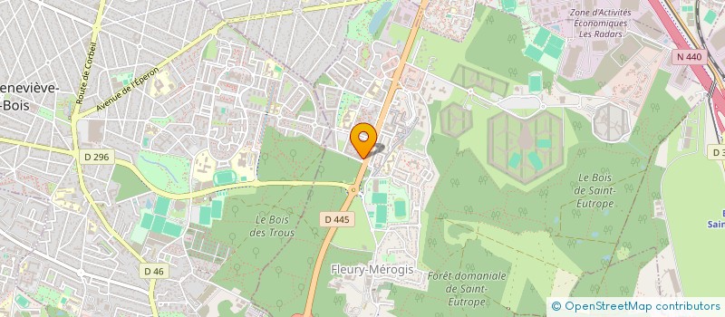 localisation de l'entreprise MONSIEUR MEHDI NADI  FLEURY-MEROGIS