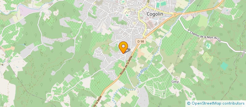 localisation de l'entreprise MONSIEUR MEHDI NAGARA à COGOLIN