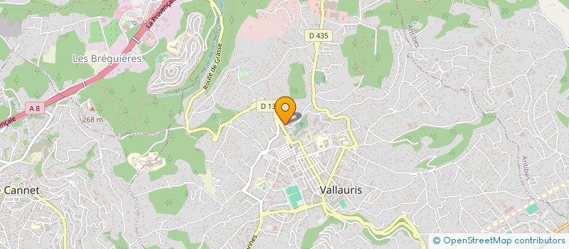 localisation de l'entreprise MONSIEUR MEHDI NAJAR à VALLAURIS