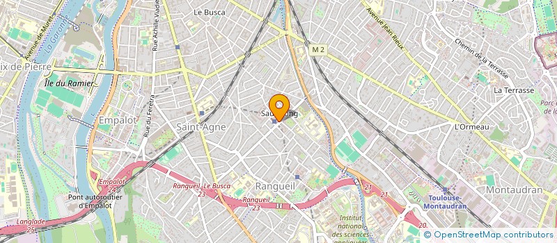 localisation de l'entreprise MONSIEUR MEHDI NASRALLAH  TOULOUSE