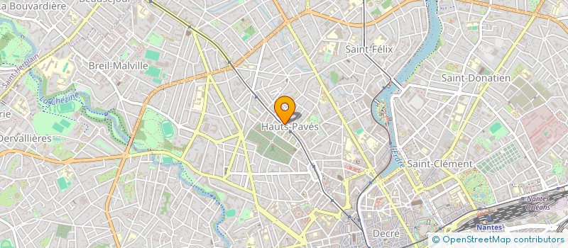 localisation de l'entreprise MONSIEUR MEHDI NEGGAOUI CRAIPEAU  NANTES