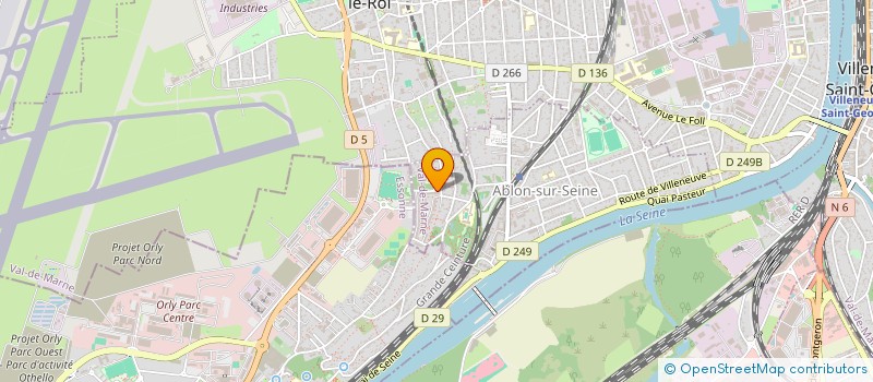 localisation de l'entreprise MONSIEUR MEHDI NEKHAI  ABLON-SUR-SEINE