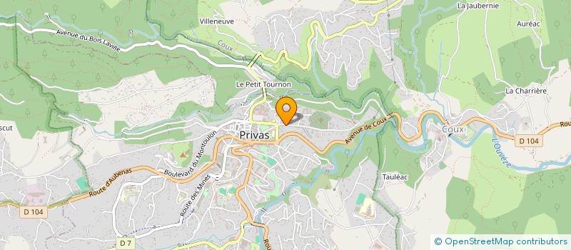 localisation de l'entreprise MONSIEUR MEHDI NICOLET à PRIVAS