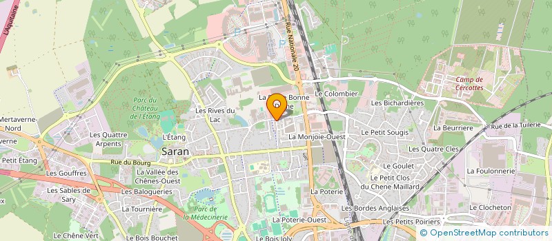 localisation de l'entreprise MONSIEUR MEHDI NOUARA à SARAN