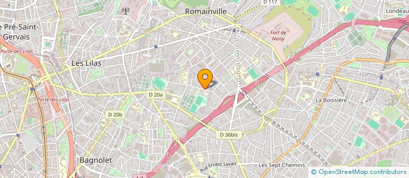 localisation de l'entreprise MONSIEUR MEHDI OBAIDY à BAGNOLET