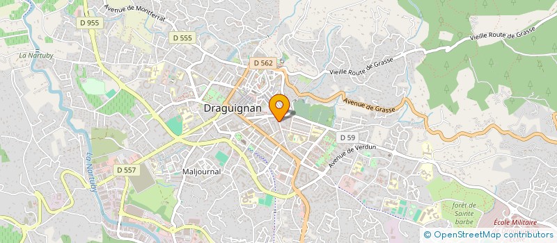 localisation de l'entreprise MONSIEUR MEHDI ORLHAC  DRAGUIGNAN