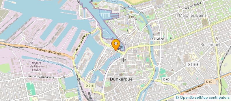 localisation de l'entreprise MONSIEUR MEHDI OTMANI  DUNKERQUE