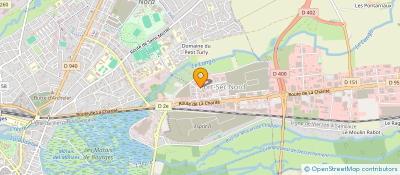 localisation de l'entreprise MONSIEUR MEHDI OUADGHIRI-BERTHIER  BOURGES