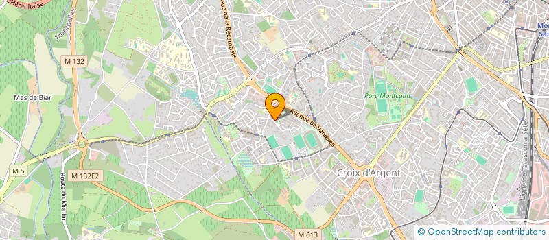 localisation de l'entreprise MONSIEUR MEHDI OUBEN ALLA à MONTPELLIER