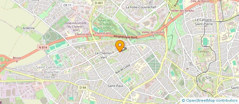 localisation de l'entreprise MONSIEUR MEHDI OUCHENE  EPRON