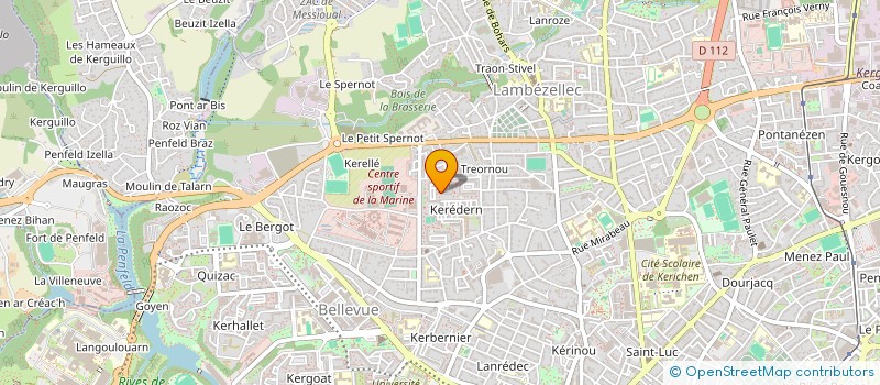 localisation de l'entreprise MONSIEUR MEHDI OUDRHIRI à BREST