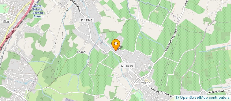 localisation de l'entreprise MONSIEUR MEHDI OUERGUI  YVRAC