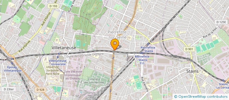 localisation de l'entreprise MONSIEUR MEHDI OUF-KIR à PIERREFITTE-SUR-SEINE
