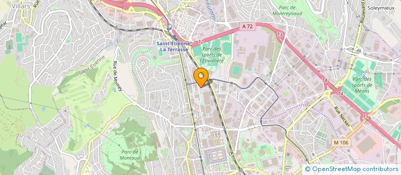 localisation de l'entreprise MONSIEUR MEHDI OUFFA  SAINT-ETIENNE