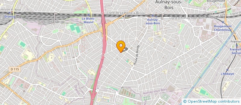 localisation de l'entreprise MONSIEUR MEHDI OULLADI à AULNAY-SOUS-BOIS