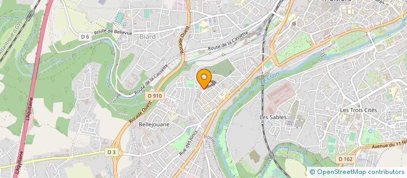 localisation de l'entreprise MONSIEUR MEHDI PEROCHEAU à POITIERS