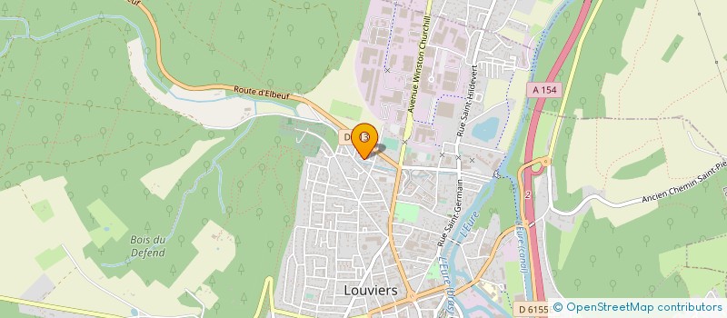 localisation de l'entreprise MONSIEUR MEHDI PEUDEVIN à LOUVIERS