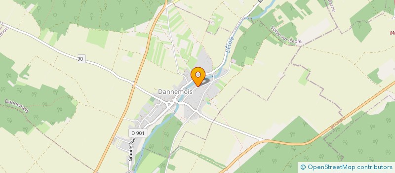 localisation de l'entreprise MONSIEUR MEHDI PICARD  DANNEMOIS