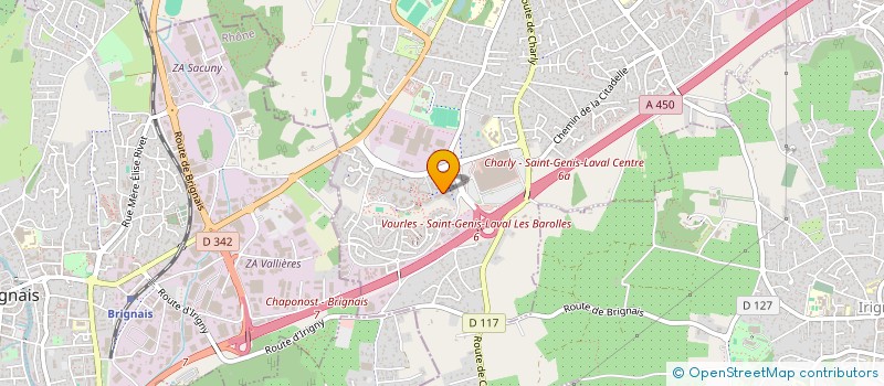 localisation de l'entreprise MONSIEUR MEHDI PRATES  SAINT-GENIS-LAVAL