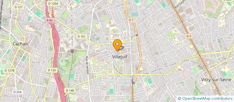 localisation de l'entreprise MONSIEUR MEHDI RABIA  VILLEJUIF